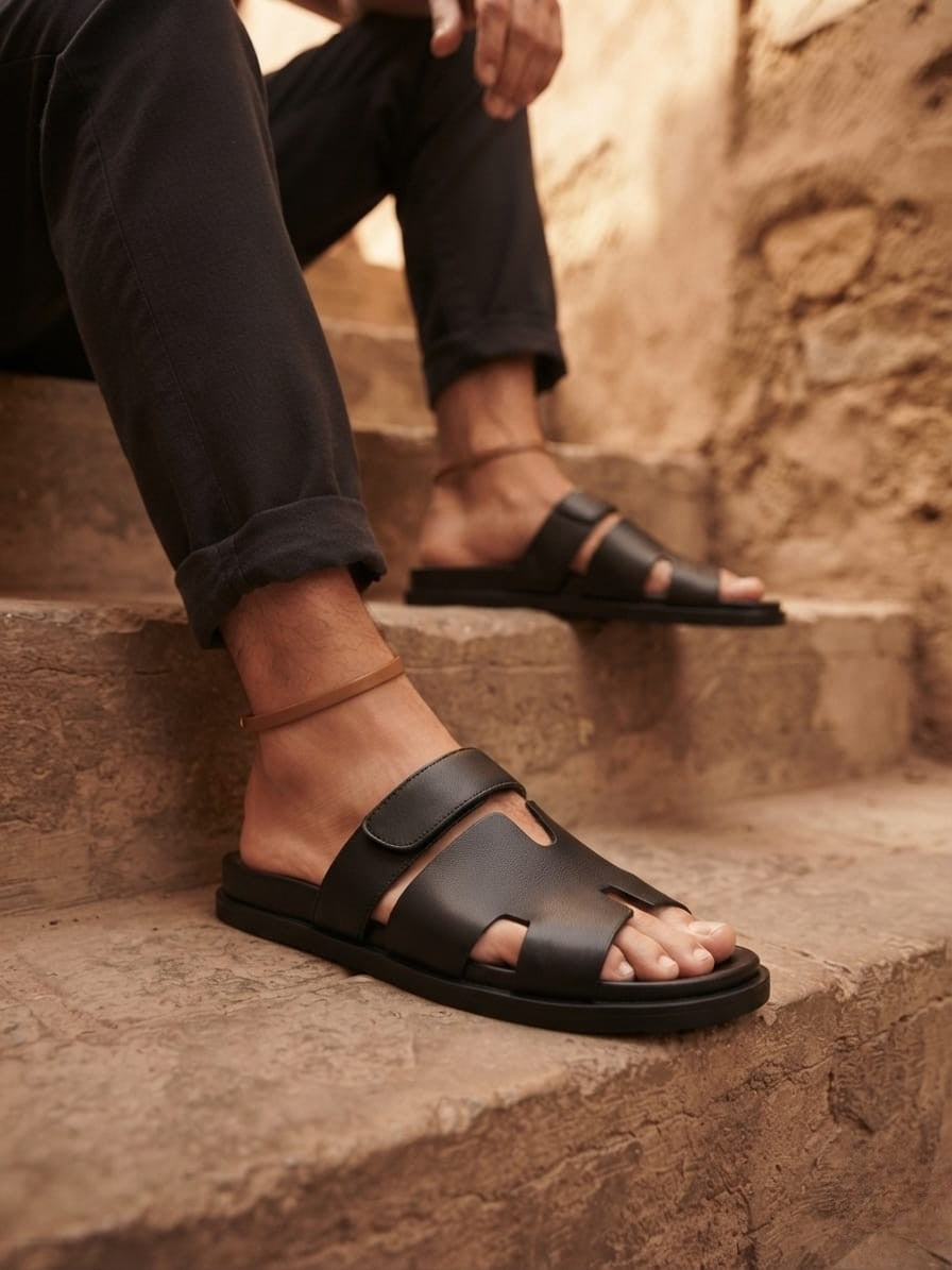 Her sandal